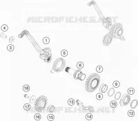 KICK pour Husqvarna TE 300 2017