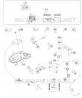 FAISCEAU ELECTRIQUE pour Husqvarna TE 300 2015