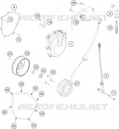 ALLUMAGE Husqvarna Husqvarna 450 2016 FE 450  FE 450