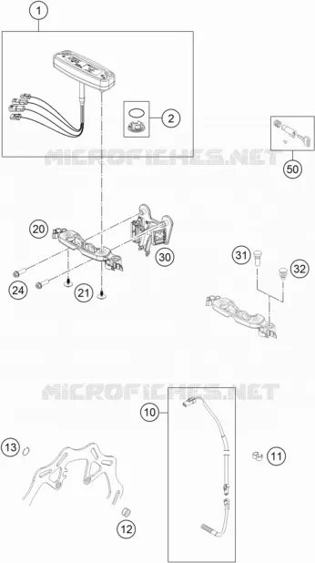 CONTACTEUR A CLE Husqvarna Husqvarna 350 2018 FE 350  FE 350