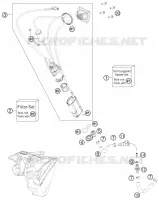 POMPE A ESSENCE pour Husqvarna FE 350 2015