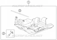 PROTECTION MOTEUR pour Husqvarna FE 350 2015
