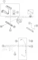 CONTACTEUR A CLE pour Husqvarna FE 350 2015