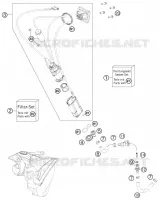 POMPE A ESSENCE pour Husqvarna FE 350 2015