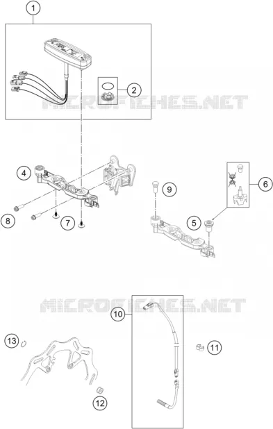 CONTACTEUR A CLE Husqvarna Husqvarna 250 2018 TE 250  TE 250I