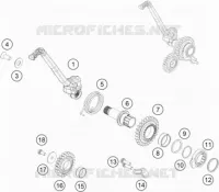 KICK pour Husqvarna TE 250 2017