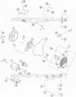 ALLUMAGE pour Husqvarna TE 250 2017