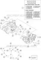 CARTER MOTEUR pour Husqvarna TE 250 2017