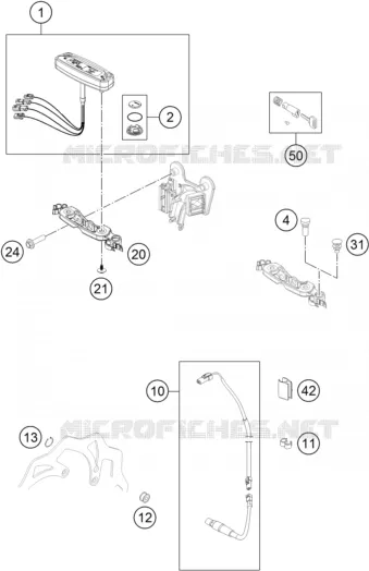 CONTACTEUR A CLE Husqvarna Husqvarna 250 2015 TE 250  TE 250