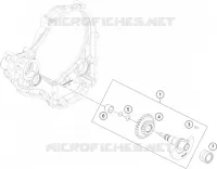 ARBRE D'EQUILIBRAGE pour Husqvarna FE 250 2018