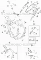 CADRE pour Husqvarna FE 250 2018