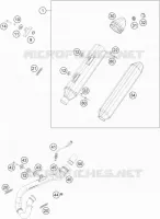ECHAPPEMENT pour Husqvarna FE 250 2018