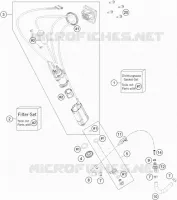 POMPE A ESSENCE pour Husqvarna FE 250 2018