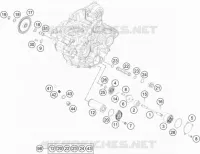 POMPE A HUILE pour Husqvarna FE 250 2018