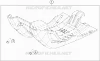 PROTECTION MOTEUR pour Husqvarna FE 250 2018