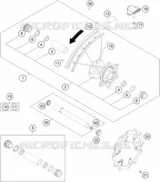ROUE AVANT pour Husqvarna FE 250 2018