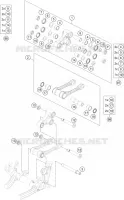 BIELLETTE D'AMORTISSEUR PRO LEVER pour Husqvarna FC 250 2016
