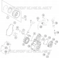 ALLUMAGE pour Husqvarna FC 250 2015