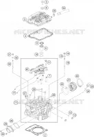 CULASSE pour Husqvarna FC 250 2015