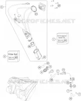 POMPE A ESSENCE pour Husqvarna FC 250 2015