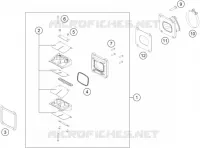 BOITE A CLAPETS pour Husqvarna TC 125 2017