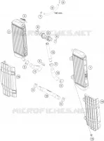 CIRCUIT DE REFROIDISSEMENT pour Husqvarna TC 125 2017