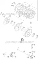 EMBRAYAGE pour Husqvarna TC 125 2017