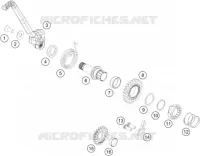 KICK pour Husqvarna TC 125 2017