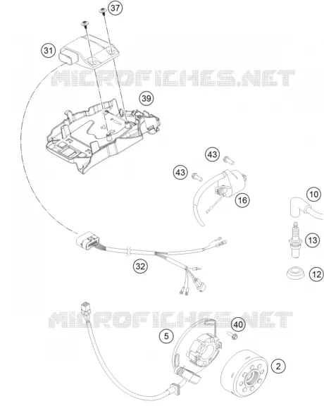 ALLUMAGE Husqvarna Husqvarna 250 2014 TC 250  TC 250