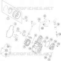 ALLUMAGE pour Husqvarna FC 350 2015