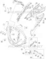 CADRE pour Husqvarna FC 350 2015