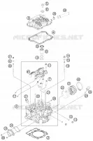 CULASSE pour Husqvarna FC 350 2015