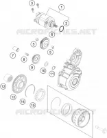 DEMARREUR ELECTRIQUE pour Husqvarna FC 350 2015