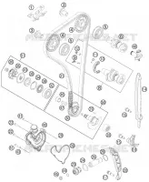 DISTRIBUTION pour Husqvarna FC 350 2015