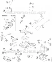 FAISCEAU ELECTRIQUE pour Husqvarna FC 350 2015