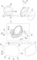 CARTER EMBRAYAGE pour Husqvarna FC 450 2014