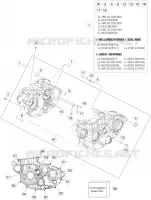 CARTER MOTEUR pour Husqvarna FC 450 2014