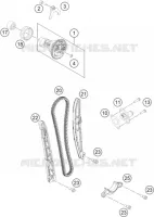 DISTRIBUTION pour Husqvarna FC 450 2014