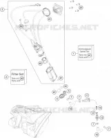 POMPE A ESSENCE pour Husqvarna FC 450 2014