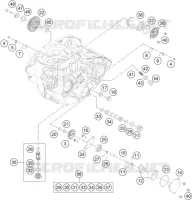 POMPE A HUILE pour Husqvarna FC 450 2014