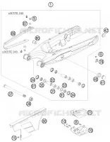 BRAS OSCILLANT  pour Husqvarna FS 550 E 2008