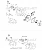 DEMARREUR ELECTRIQUE pour Husqvarna FS 550 E 2008