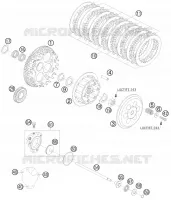 EMBRAYAGE pour Husqvarna FS 550 E 2008