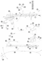 FAISCEAU ELECTRIQUE pour Husqvarna FS 550 E 2008
