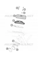 FILTRE A AIR pour Husqvarna FS 550 E 2008