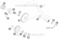 KICK pour Husqvarna FS 550 E 2008