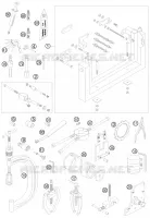 OUTILLAGE SPECIFIQUE (MOTEUR) pour Husqvarna FS 550 E 2008