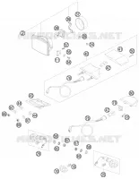PHARE / FEU ARRIERE pour Husqvarna FS 550 E 2008