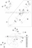 ECHAPPEMENT pour Husqvarna TE 300 2012