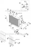 CIRCUIT DE REFROIDISSEMENT pour Husqvarna FS 450 E 2006